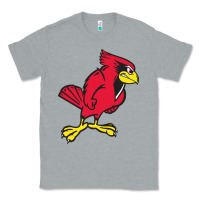Heather Grey illinois state redbirds Classic Tee - linhVisuals