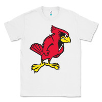 White illinois state redbirds Classic Tee - linhVisuals