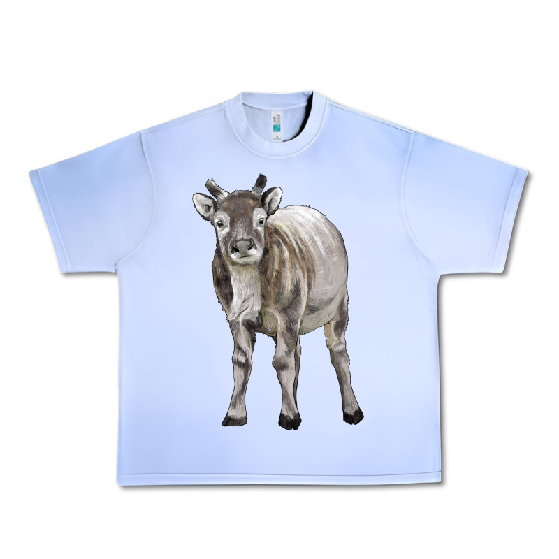 Reindeer Fawn Deer Urban Heavy Tee by LillyAllenDesigns | Teevron