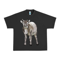 Pigment Black reindeer fawn deer Urban Heavy Tee - LillyAllenDesigns