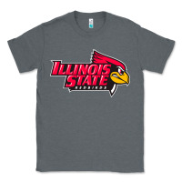 Charcoal Heather illinois state redbirds Classic Tee - linhVisuals