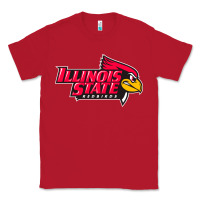 Red illinois state redbirds Classic Tee - linhVisuals