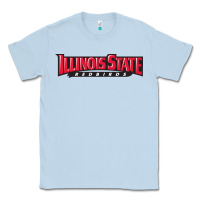 Dusty Blue illinois state redbirds Classic Tee - linhVisuals