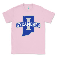 Bubblegum Pink indiana state sycamores Classic Tee - linhVisuals