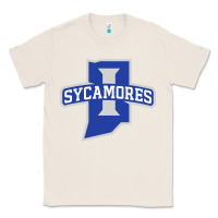 Natural indiana state sycamores Classic Tee - linhVisuals