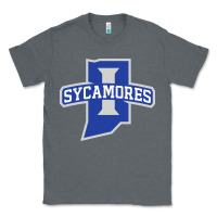 Charcoal Heather indiana state sycamores Classic Tee - linhVisuals