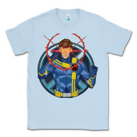 Dusty Blue cyclops 2 Classic Tee - linhVisuals