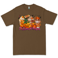 Cacao Thanks A Latte Autumn Vibes Premium Tee - CowhideDigitalArt