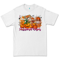 White Thanks A Latte Autumn Vibes Premium Tee - CowhideDigitalArt