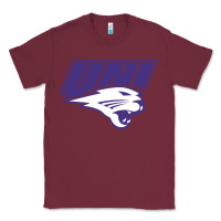 Burgundy northern iowa panthers Classic Tee - linhVisuals