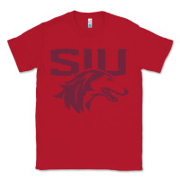 Red southern illinois salukis Classic Tee - linhVisuals