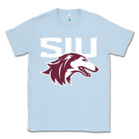 Dusty Blue southern illinois salukis Classic Tee - linhVisuals