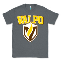 Charcoal Heather valparaiso beacons Classic Tee - linhVisuals