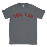 Charcoal Heather the lou retro louis fan tribute  loui cardinal Classic Tee - linhVisuals