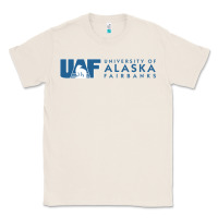 Natural University of Alaska Fairbanks Classic Tee - linhVisuals