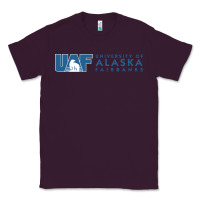 Plum University of Alaska Fairbanks Classic Tee - linhVisuals