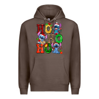 Coffee ho ho ho stitch Premium Hoodie - AdoDesignShop