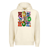 Sandshell ho ho ho stitch Premium Hoodie - AdoDesignShop