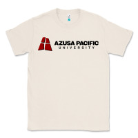Natural Azusa Pacific University Classic Tee - linhVisuals