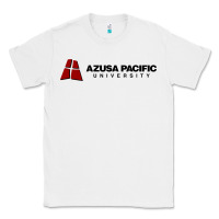 White Azusa Pacific University Classic Tee - linhVisuals