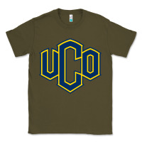 Army Green University of Central Oklahoma Classic Tee - linhVisuals