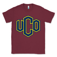 Burgundy University of Central Oklahoma Classic Tee - linhVisuals