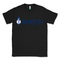 Black Barton College Classic Tee - linhVisuals