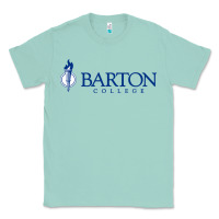 Seafoam Barton College Classic Tee - linhVisuals