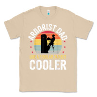 Mushroom arborist dad tree climber logger woodworker chainsaw mens t shirt Classic Tee - linhVisuals