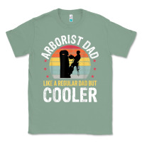 Sage arborist dad tree climber logger woodworker chainsaw mens t shirt Classic Tee - linhVisuals