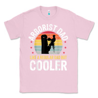 Bubblegum Pink arborist dad tree climber logger woodworker chainsaw mens t shirt Classic Tee - linhVisuals