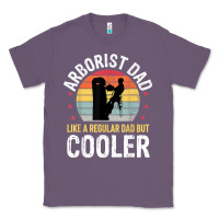 Lavender arborist dad tree climber logger woodworker chainsaw mens t shirt Classic Tee - linhVisuals