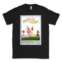 Black the sound of music Classic Tee - linhVisuals