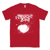Red twilight zone vintage faded style design Classic Tee - linhVisuals