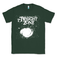Sports Green twilight zone vintage faded style design Classic Tee - linhVisuals