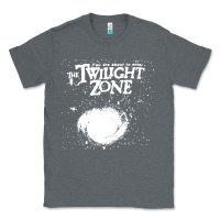 Charcoal Heather twilight zone vintage faded style design Classic Tee - linhVisuals