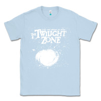 Dusty Blue twilight zone vintage faded style design Classic Tee - linhVisuals