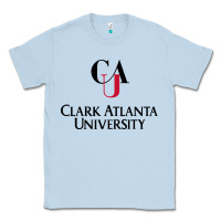 Dusty Blue Clark Atlanta University Classic Tee - linhVisuals
