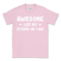 Bubblegum Pink awesome like my father in law funny fathers day gift men wom t shirt Classic Tee - linhVisuals