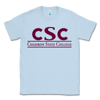 Dusty Blue Chadron State College Classic Tee - linhVisuals