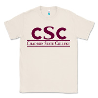 Natural Chadron State College Classic Tee - linhVisuals