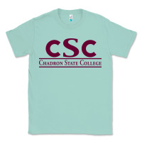 Seafoam Chadron State College Classic Tee - linhVisuals