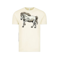 Vintage Arctic percheron horse Vintage Tee - LillyAllenDesigns