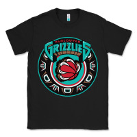 Black vancouver grizzlie retro Classic Tee - linhVisuals