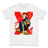 White cyclops 4 Classic Tee - linhVisuals