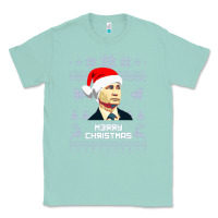 Seafoam vladimir putin merry christmas Classic Tee - linhVisuals