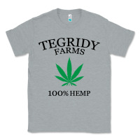 Heather Grey tegridy farms Classic Tee - linhVisuals