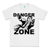 White archer danger zone Classic Tee - linhVisuals