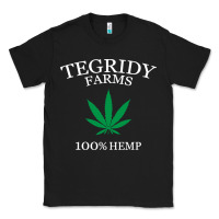 Black tegridy farms Classic Tee - linhVisuals