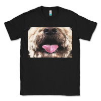 Labradoodle T  Shirtfunny Labradoodle Face Mask Funny Dog Mouth T  Shi Classic Tee | Teevron
